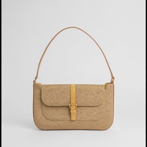 By Far Miranda Beige Plisse